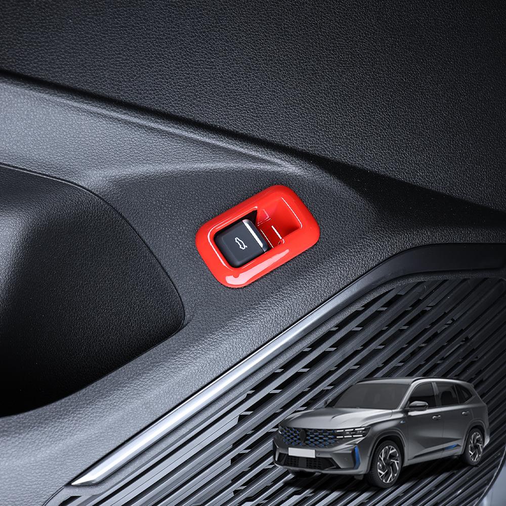 For Renault Grand Koleos 2024 2025 2026 LHD Car Trunk Release Button Covers Decorative Interior Accessory