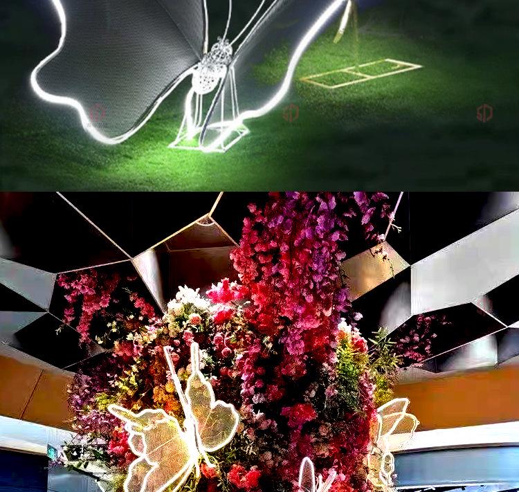 LED Dynamic Glowing Butterfly Outdoor Waterproof Garden Lights