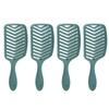 4pcs Detangling Hair Brush Portable Hollow Wet Dry Hair Styling Brush Comb for Women Men Children