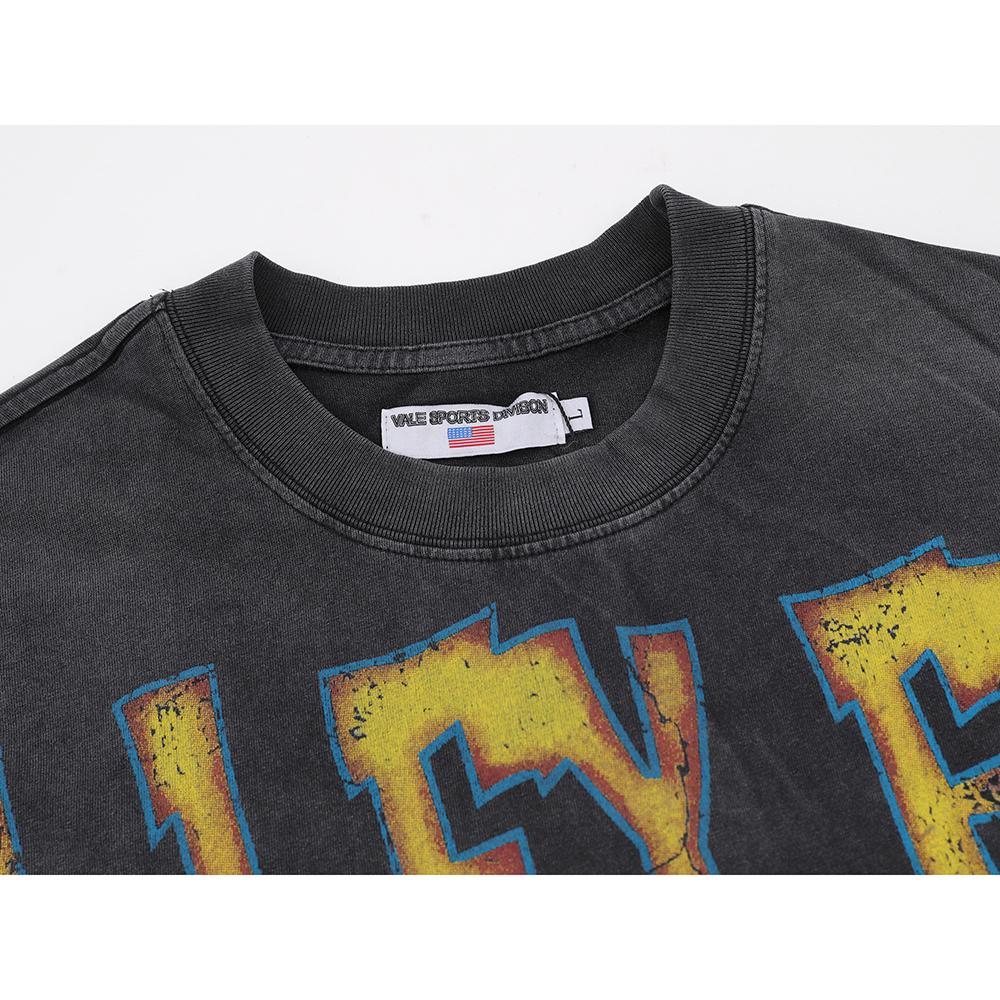 V109 Vale SPORTS DIVISION Forever Valley Fest GRAFFITI BIG TEE Letní Street Trendy Tričko