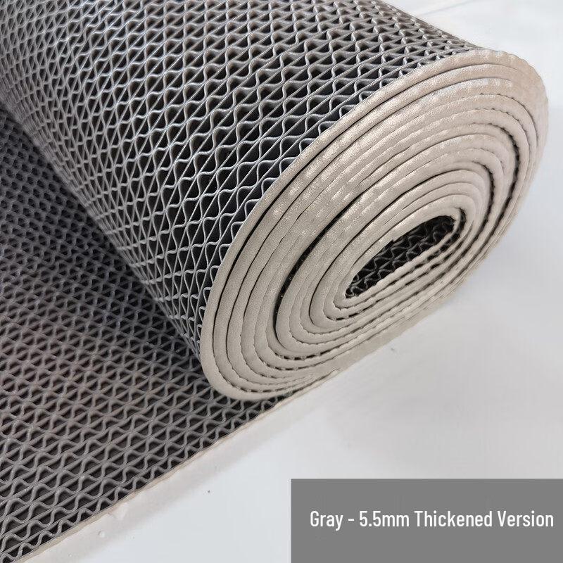 Kexinju ПВХ противоскользящий дренажный коврик 5.5mm Thick, 0.9m x 1m (Thickened)