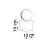 Lampa Biurkowa Ariz 1 E27 Naturalne Drewno Wood Sollux Sl.0677