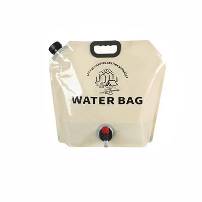 Outdoor Large Capacity Water Bag 9L Portable Foldable Water Storage Bag Camping Car Soft Drinking Bucket Food Grade Water Storag