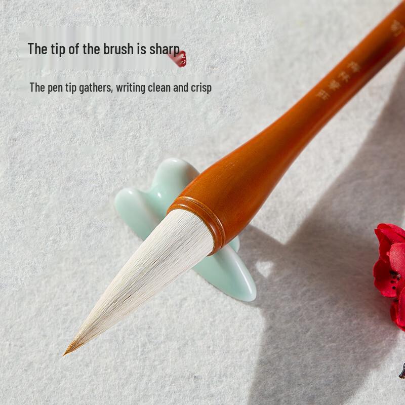 Meilin Wolf & Goat Hair Calligraphy Dou Bi Brush