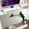 Japanese Sword Samurai Mouse Pad xMM Large Gaming Mousepad Keyboard Gamer Rubber Antiwrinkle AntiSlip Bottom Desk Mat