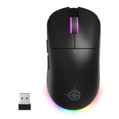 ATTACK SHARK x G6 Gaming Drei Verbindungen PAWW3311 24000 DPI RGB Maus mit einstellbaren 35G Max Fünf Huanyu 10 Millionen Zyklen Schlaf Ergonomisch