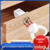 Multifunctional Invisible Magnetic Child Safety Lock for Drawers and Cabinets