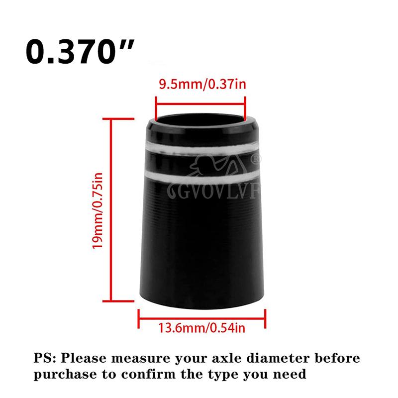 10pcs Golf Ferrule With Double Chrome Ring Black Size 335 and .350 Fit Driver and Fairway Wood and .370 Fit Iron Golf Accessory 5