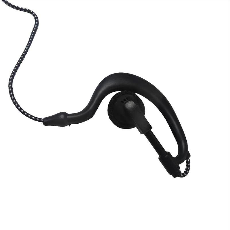 High Quality Ear Hook Earbud Interphone For Baofeng Uv5R 2Pin Earpiece Headset Mic For Radio Security Walkie Talkie