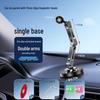 Foldable 360° Car Phone Holder with MagSafe Magnetic 15W Wireless Charger & Metal Navigation Mount