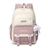 Letter Backpack Printed Large Capacity Anti Splashing Water Student Schoolbag