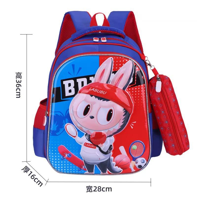 

School bag Elementary school bag EVA hard shell 3D three-dimensional rag backpack cartoon