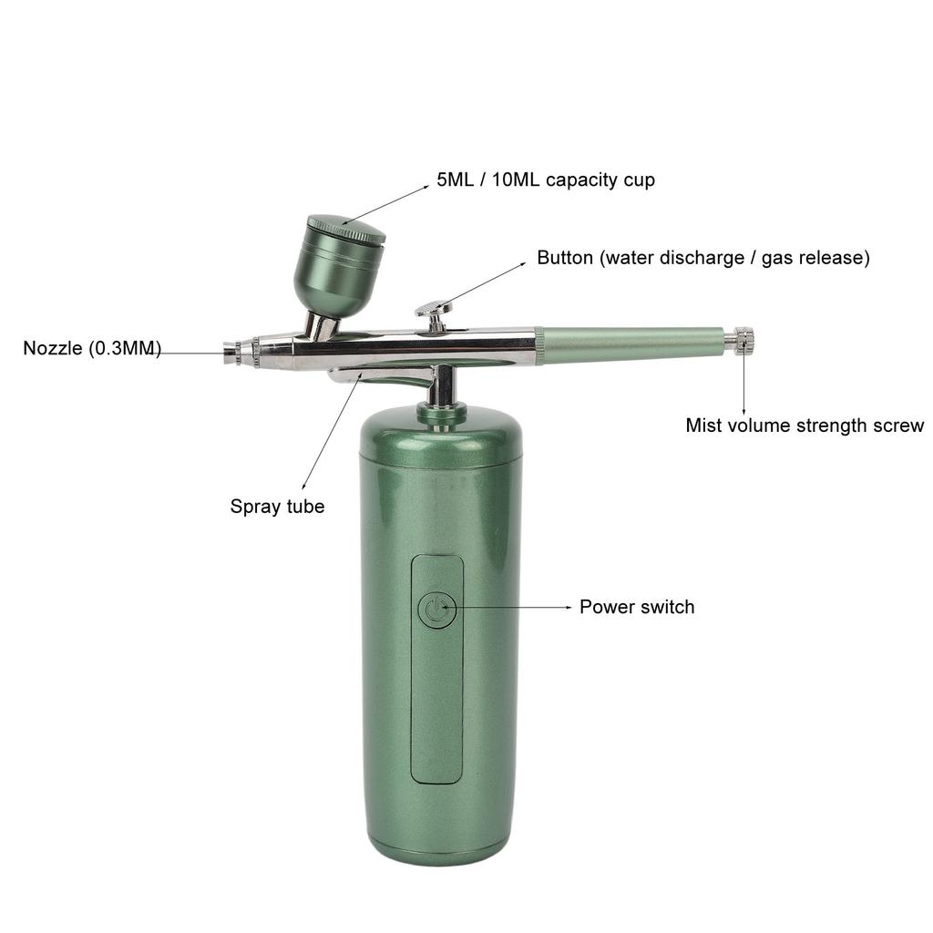 Facial Skin Care Airbrush Make Up Portable Handheld Nano Oxygen Sprayer Facial Device