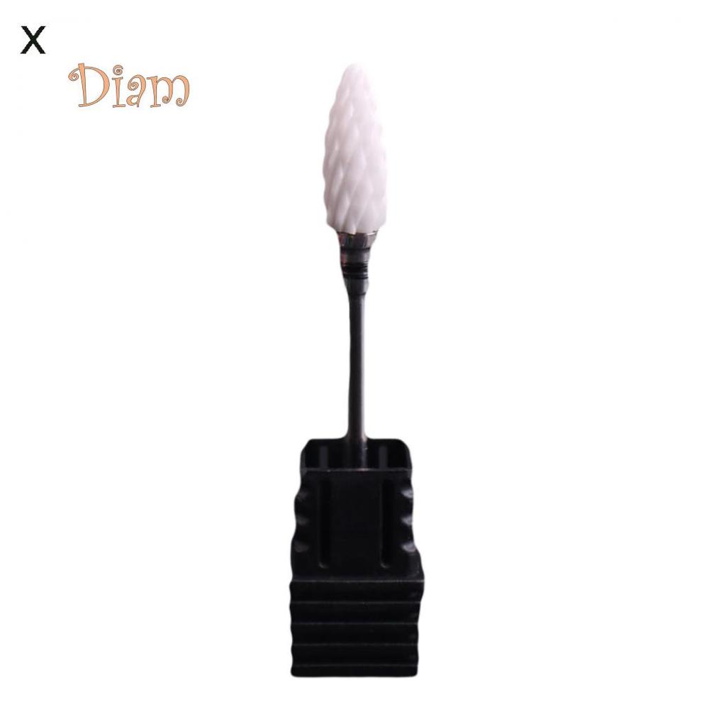 Sbs Head Ceramic Grinding Nail Art Drill Bit Polish Cuticle Manicure Machine Cutter