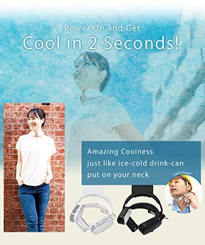 THANKO Neck Cooler Evo with Battery (TK-NEMB3) (White) [Special Price to Celebrate 1.1 Million Units Shipped in Series]