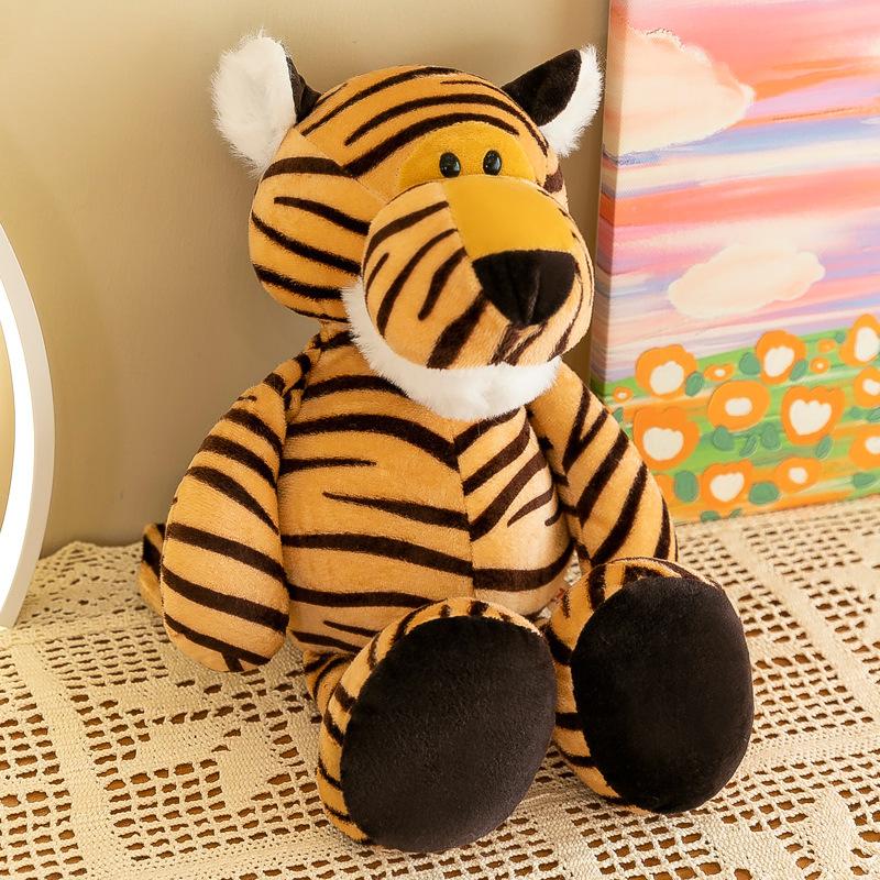 Forest Animal Doll Plush Toy Jungle Three Brothers Hugging Pillow Cute Rabbit Doll