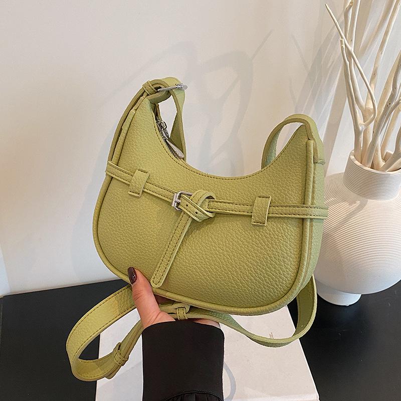Popular Bags Women's New Fashion Niche Single Shoulder Armpit Bag High-end Dumpling Messenger Bag