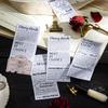 Retro English Poem Decal Stickers for DIY Journal Collage Decoration - 6 Styles