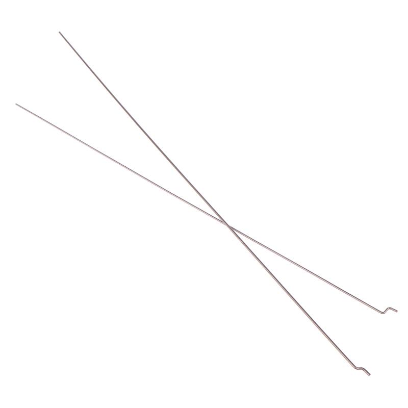 10Pcs Z-Type Servo Pull Rod Diameter 1.3Mm Length 27/31Cm Steel Wire Angle Control Lever For Rc Airplane