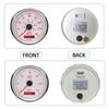 ELING 85mm 40 80 160 MPH Speedometer GPS Odometer Tachometer 3K 6K 8K RPM with LCD Hour Meter Red Yellow Backlights 12V 24V