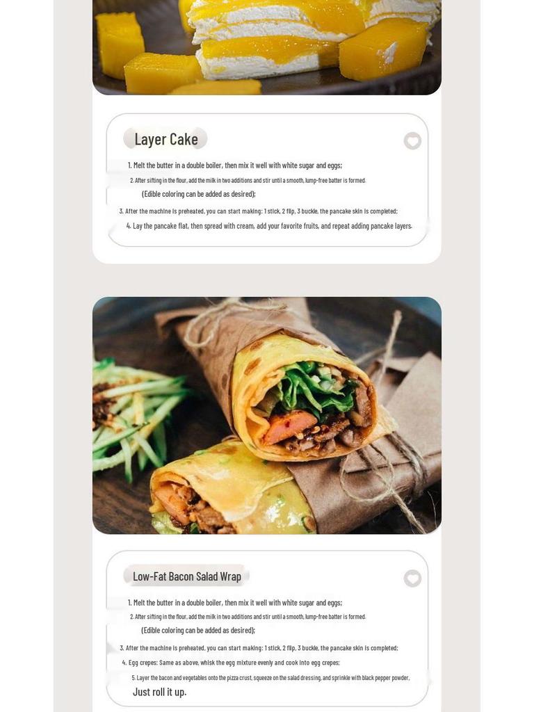 Macchina automatica per crêpes e pancake con controllo della temperatura