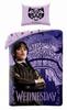Baumwollbettwäsche 160x200 Wednesday Addams trifft die Addams Family