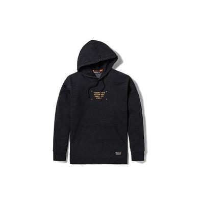 Sudadera Deportiva con Capucha Bordada con Letras para Hombre sudaderas Negro A2DXU-001