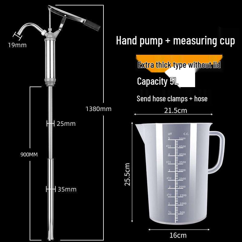 Siphon Big Oil Manual Engine and Drum Lubricating Hand Pump Extractor