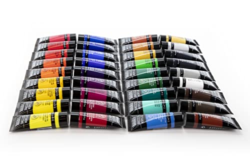 Liquitex Basics Acrylic Paints, 36-Color Set, 22ml