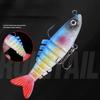 1 Pezzo Multi Sezione Esca per Pesca Esca Biomimetica 9cm/17g Acqua Dolce Pesca in Mare Esca Morbida Route Sub Esca Route Sub Esca Morbida