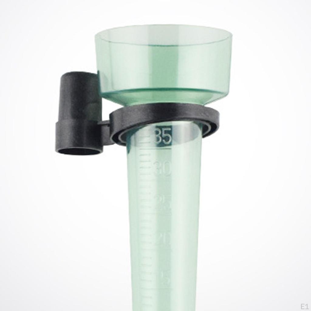 Plastic Rain Rainfall Measuring Up to 35mm Measurement Tube