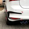 1 Paar Auto Heckstoßstange Splitter Canard Heckleuchten Spoiler Bremsleuchten Zierleiste für VW Golf 7 7.5 MK7 MK7.5 GTI R GTD R400 2012-2020