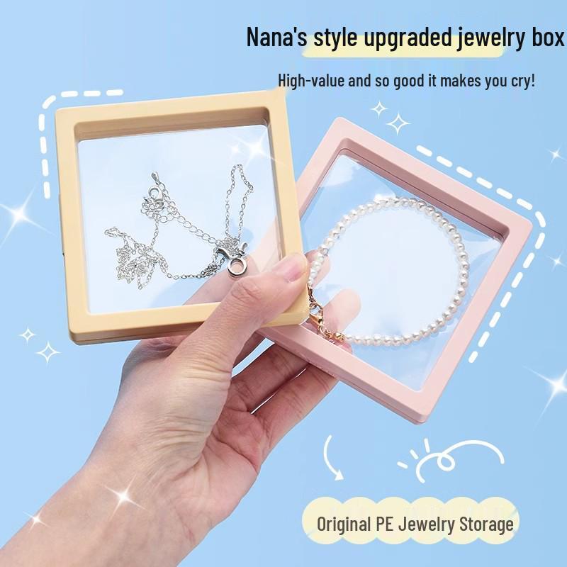 Anti-Oxidation Jewelry Suspension & Storage Display Box for Earrings & Bracelets