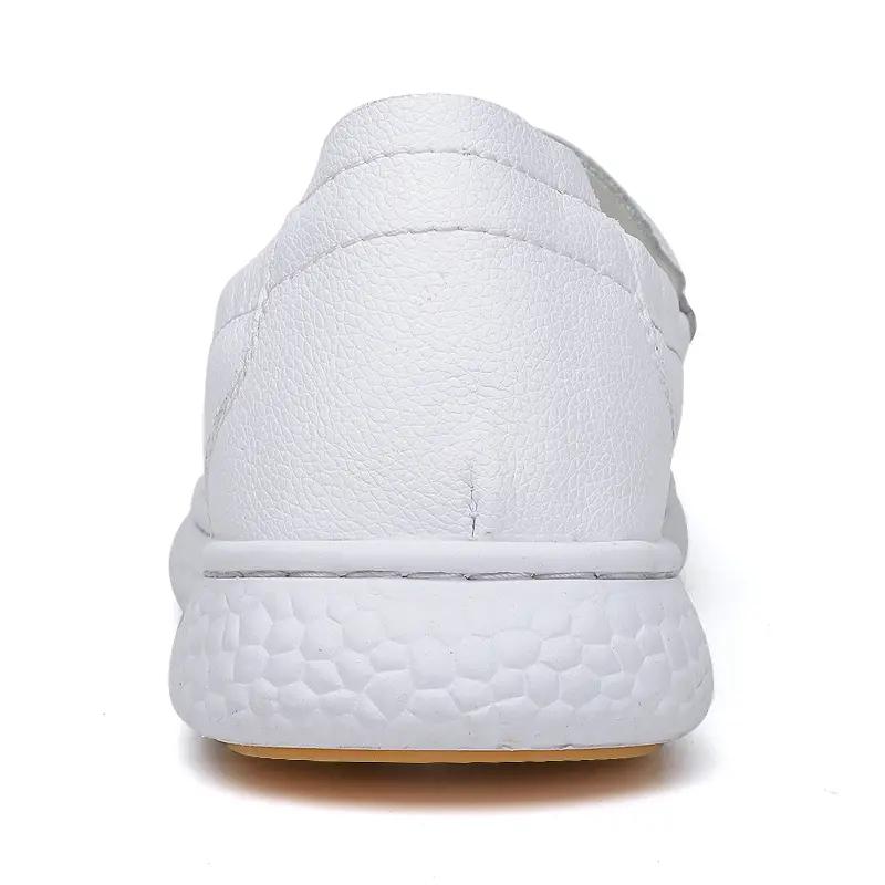 Men's Leather Loafers Slip On Driving Shoes Moccasins