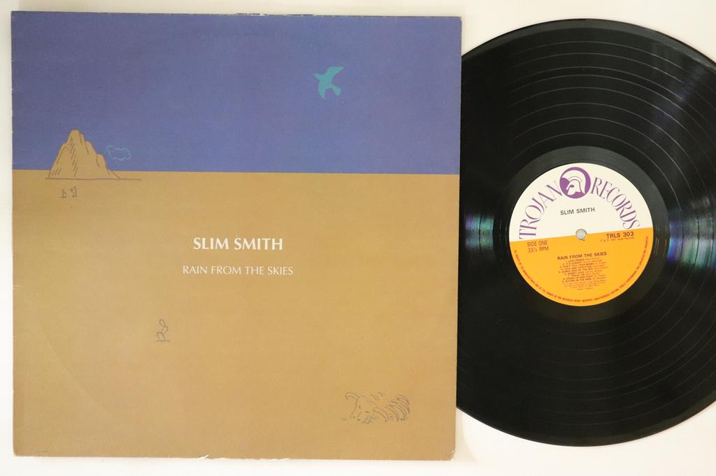 LP Record SLIM SMITH - Rain From The Skies TRLS303 Trojan Records 1992 UK Reggae, Ska & Dub Used