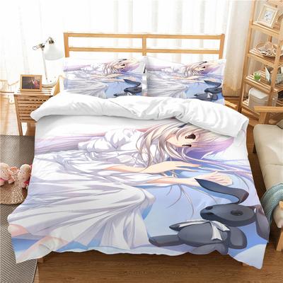 Quilt Cover Pillowcase Two Or Three Piece Digital Printing Polyester