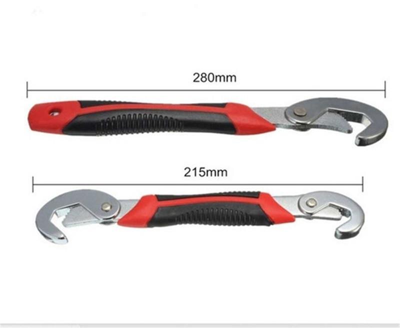 Set de instrumente cheie universală reglabilă Multifuncțională cu deschidere mare pentru țeavă cu două capete Clește cu gură activă Cheie Hardware Instrument de mână