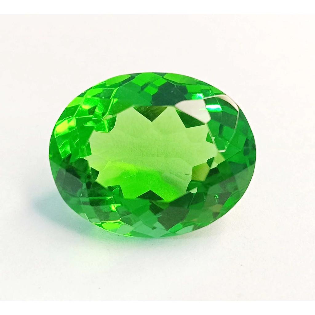 Peridot Green Natural 22-24 Ct Oval Cut Fabulous Certified Loose Gemstone