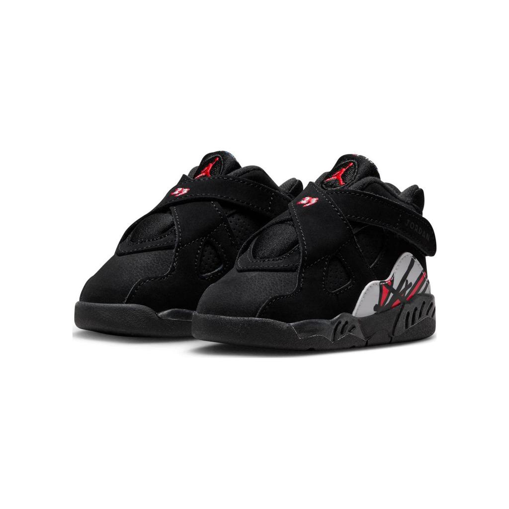 Air Jordan 8 Retro TD Playoff 2023 Baby Sneakers Black True-Red White 305360-062