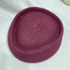 Summer Women's Stewardess Cap Beret Paper Straw Sun Hat Outdoor Artistic Painter's Hat Beach Beret