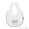 DADWAY MOOMIN BABY Moomin Baby Pompom BBMB006200500 Bib, Hattifatteners/White,