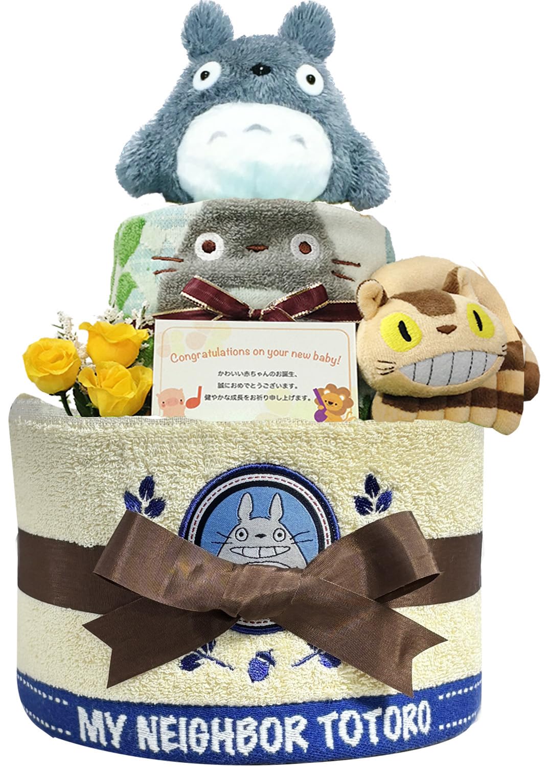

KanonBabys Diaper Cake for Boys and Baby Shower Birthday Small Size Girls, Gift, Gift, 2-Tier, (tot2013) зелёный