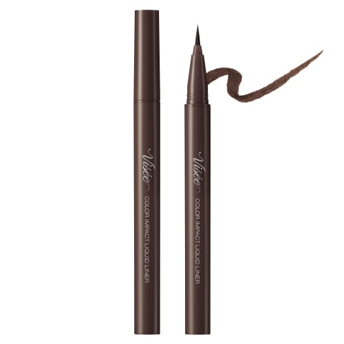 Visee Color Impact Liquid Liner Eyeliner BR340 Brown 0.4ml (x 1)