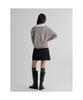 8SECONDS Collared Neck Striped Pullover Light Pink