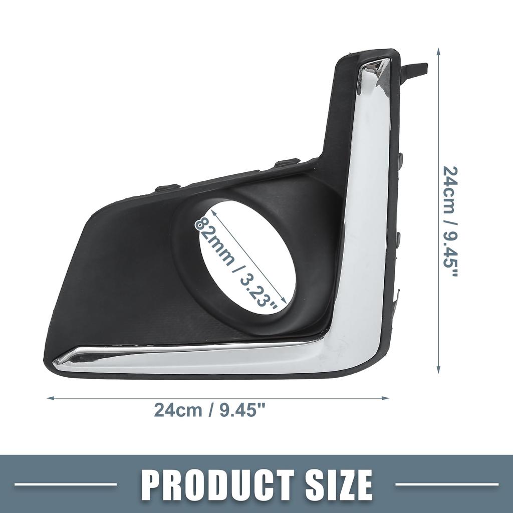 ABSOPRO Front Left Fog Light Grille Cover Part Number for Suzuki XV Crosstrek Trim, 57731FJ430, 2016-2017