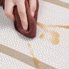 Heat Insulating Square PVC Placemats Kitchen Anti Slip Waterproof Placemats Durable Exquisite Placemats Kitchen Accessories