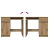 Artisan Oak Desk 86 x 49 x 76 cm Particleboard