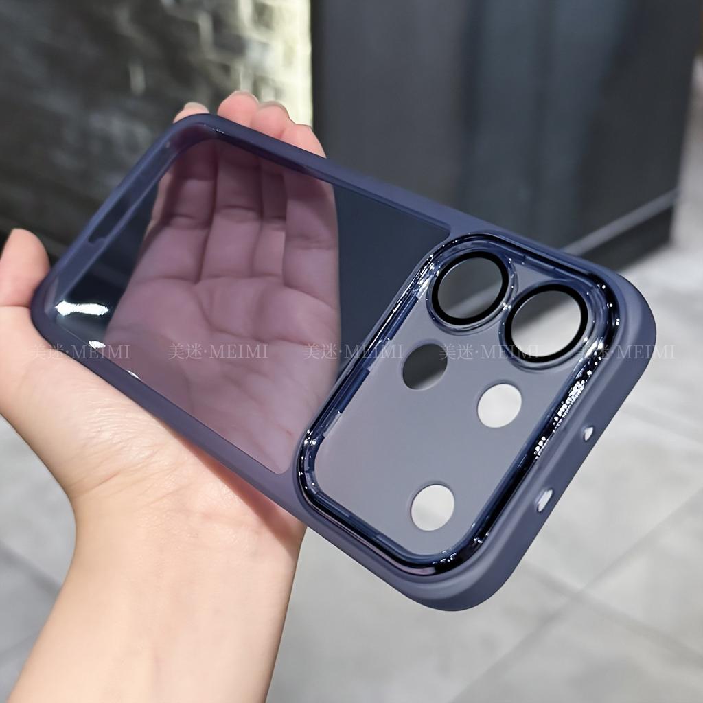Transparent electroplated frame is suitable for vivos11 mobile phone case s11 vitality version soft case 1111 new model with its own lens film