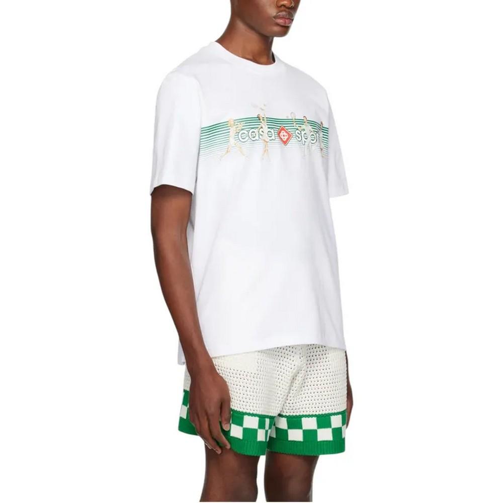 Casablanca Unisex Adult Playful Stripe T-Shirt