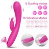 3 In 1 Insert Rabbit Vibrator Female Clitoral Stimulator G-spot Dildo Massager Orgasm Masturbator Adult Products Female Erotic